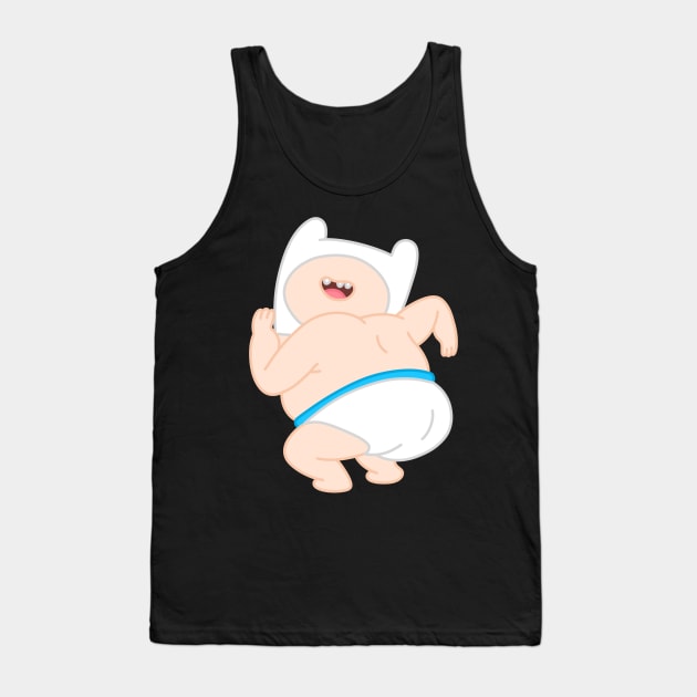 Finn the Baby Tank Top by VinylPatch